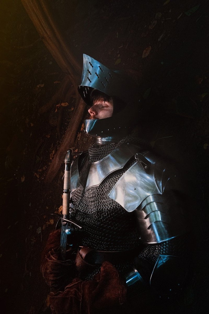 Knight in armor